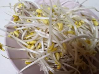 Fried Tofu with Bean Sprouts recipe