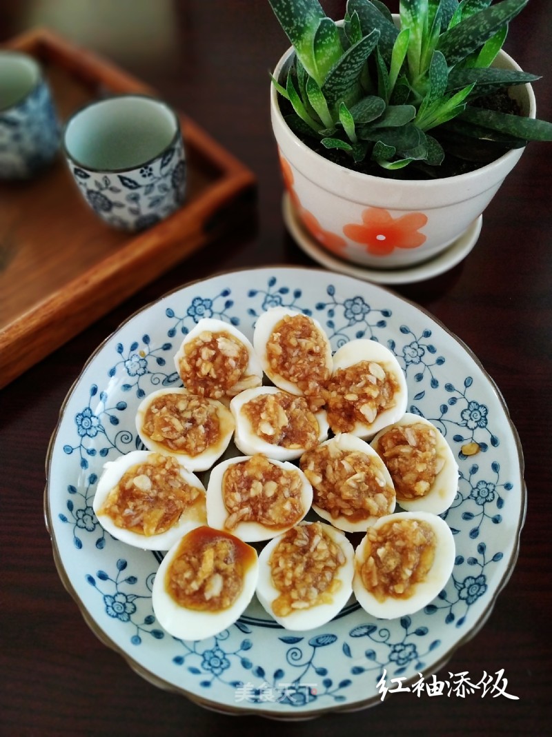 Eggs with Garlic recipe
