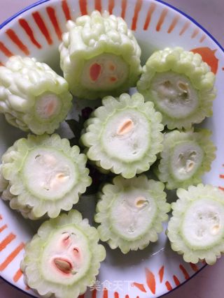 Bitter Gourd Meat Stuffing recipe