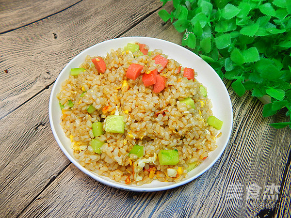 Brown Rice Fried Rice recipe