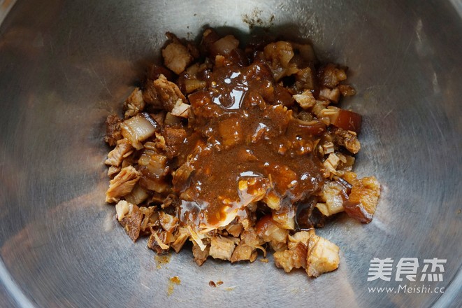 Steamed Buns with Mushroom and Braised Pork recipe