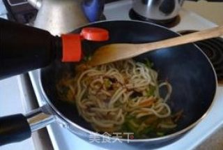 Vegetarianism—vegetarian Fried Udon Noodles recipe