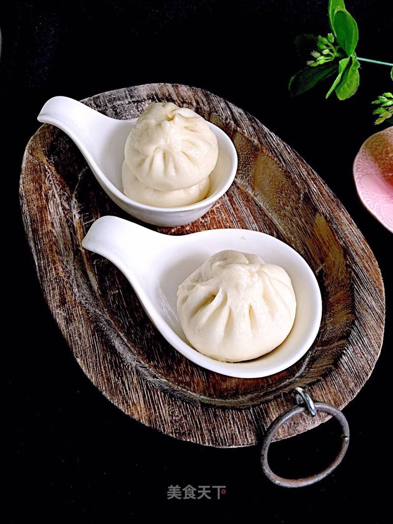 Radish and Dried Vegetarian Buns recipe