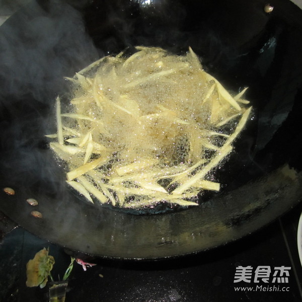 Fried Sweet Potato Shreds recipe