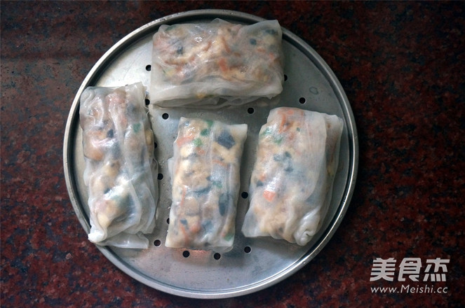 Air Fryer Version Spring Rolls recipe