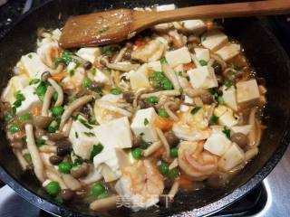 Shrimp and Mushroom Tofu recipe