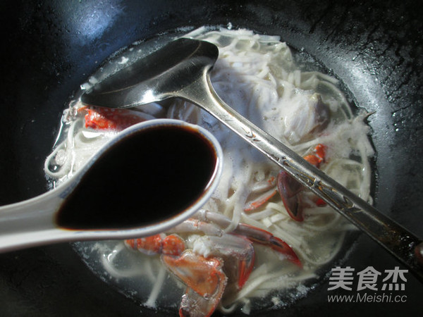 Crab Noodle Soup recipe