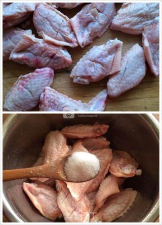 Coke Rice Cake Chicken Wings recipe