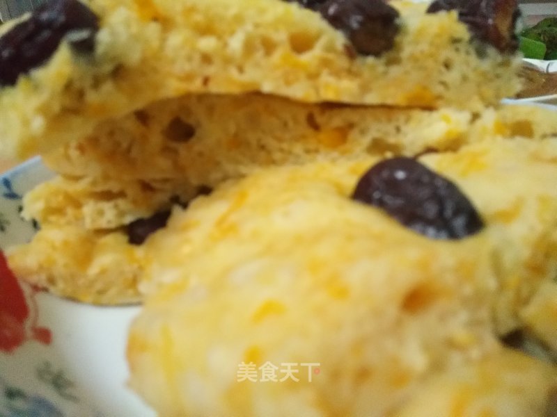 #御寒美食#――pumpkin Hair Cake recipe