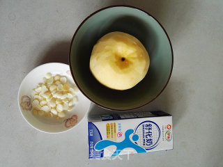 #trust之美#apple Almond Milkshake recipe