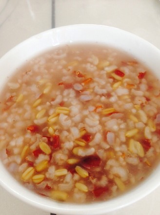 Red Rice Oatmeal Rice Porridge recipe