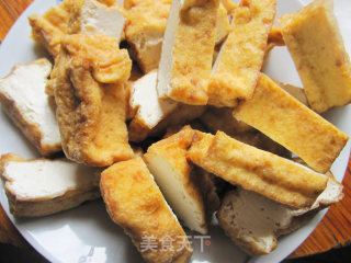 Braised Tofu in Oyster Sauce recipe