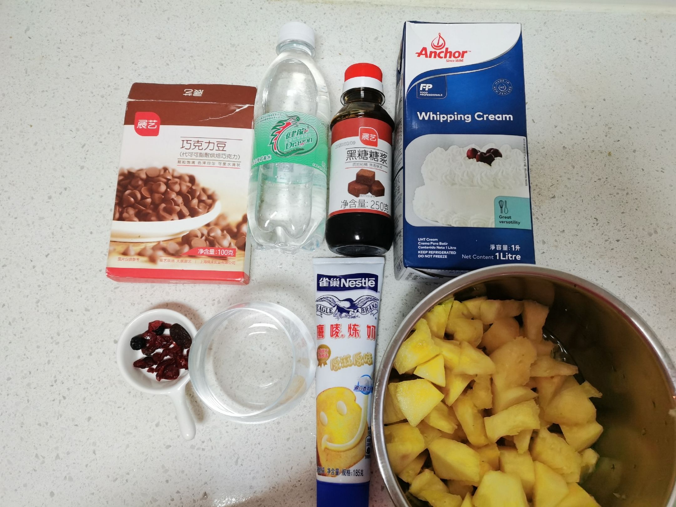 Snow Top Cranberry Pineapple Brown Sugar Soda recipe