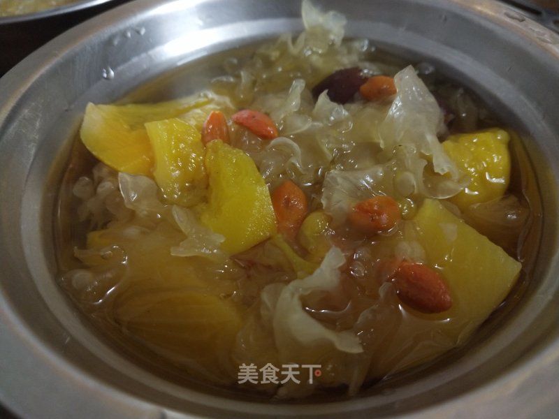 Papaya Tremella Syrup recipe
