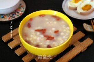 Kidney Bean Sticky Balls Congee recipe