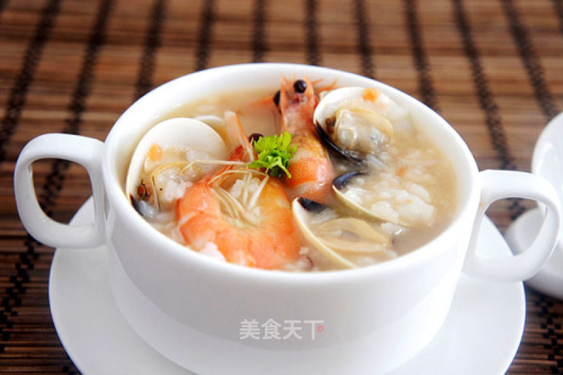 Seafood Congee recipe