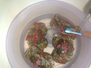 Steamed Hairy Crabs recipe