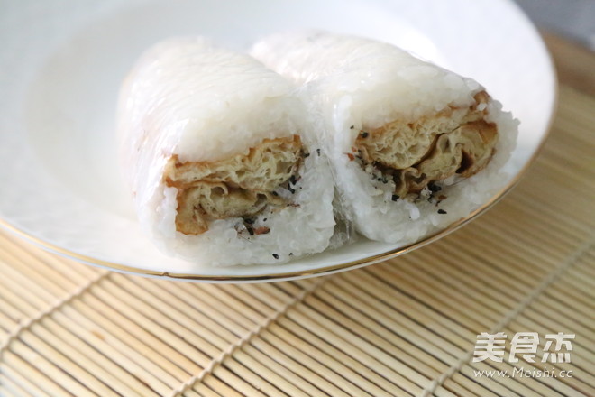 Glutinous Rice Wrapped You Tiao丨chinese Rice Ball recipe