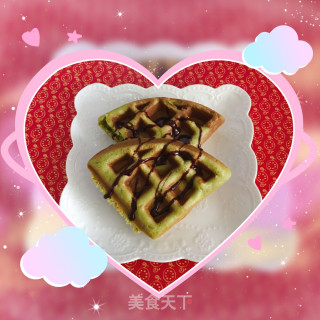 Matcha Waffles recipe