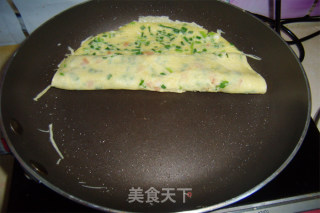 Super Fragrant Breakfast Pancakes-scallion Ham and Egg Pancakes recipe
