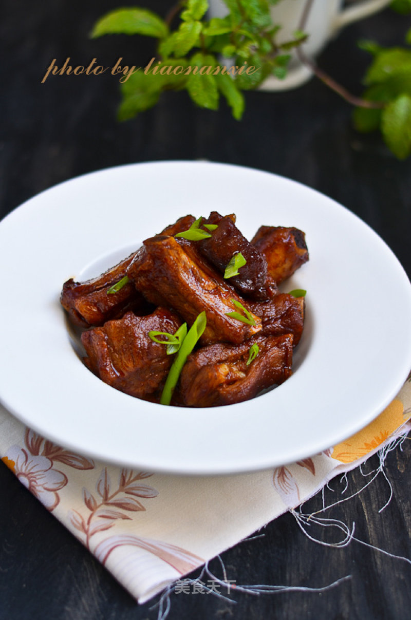 Grilled Pork Ribs in Tomato Sauce recipe