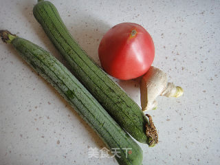 Loofah Tomato Shrimp recipe