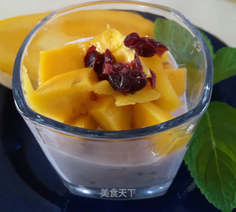 Mango Yogurt Cake Cup recipe