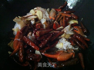 Spicy and Delicious Hot Blue Crab recipe