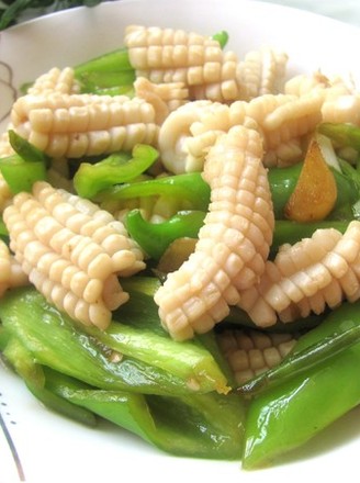Stir Fried Squid Roll recipe