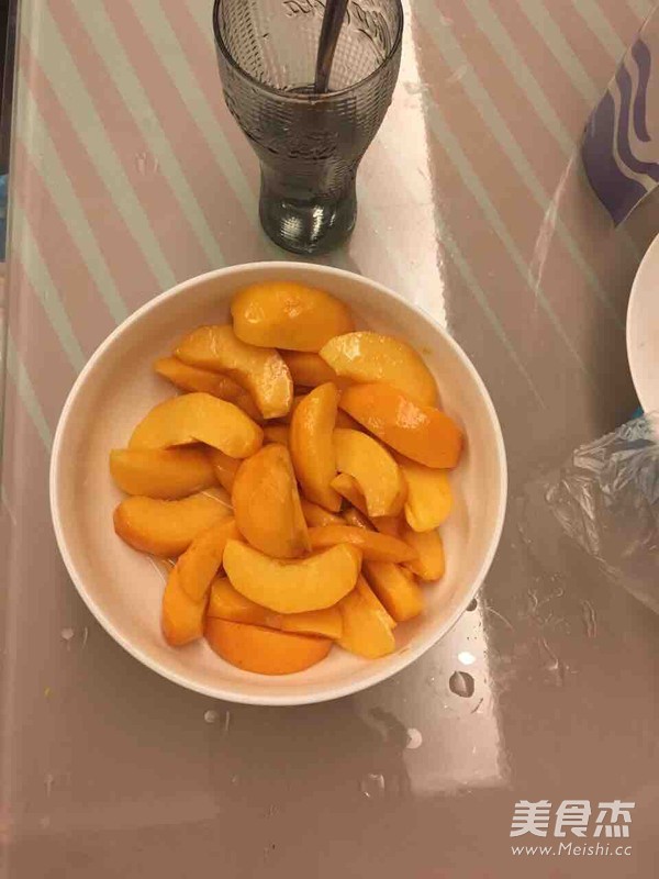 Canned Yellow Peach recipe