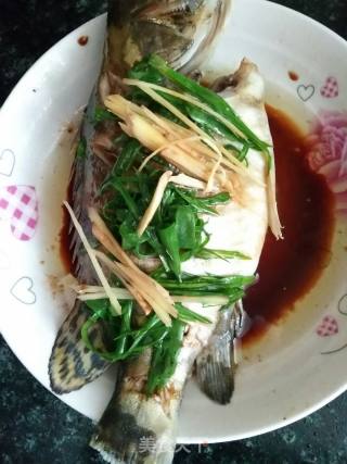 Steamed Mandarin Fish recipe