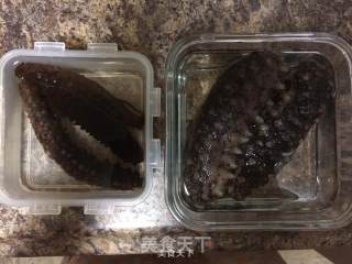 Soaked Sea Cucumber recipe