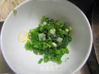 Thick Egg Braised Seaweed Chopped Green Onion recipe