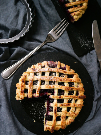 Condensed Milk Blueberry Pie recipe