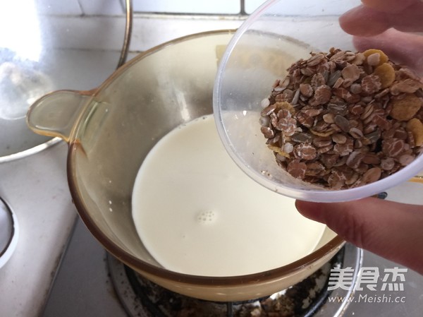 Oatmeal Apple Custard recipe