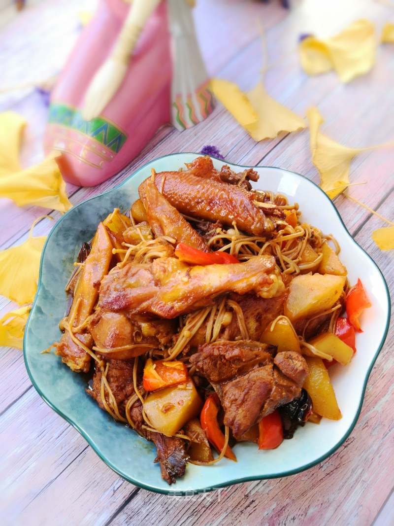 Stir-fried Chicken Nuggets with Sauce recipe