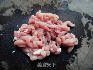 Stir-fried Shredded Pork with Amaranth Stem recipe
