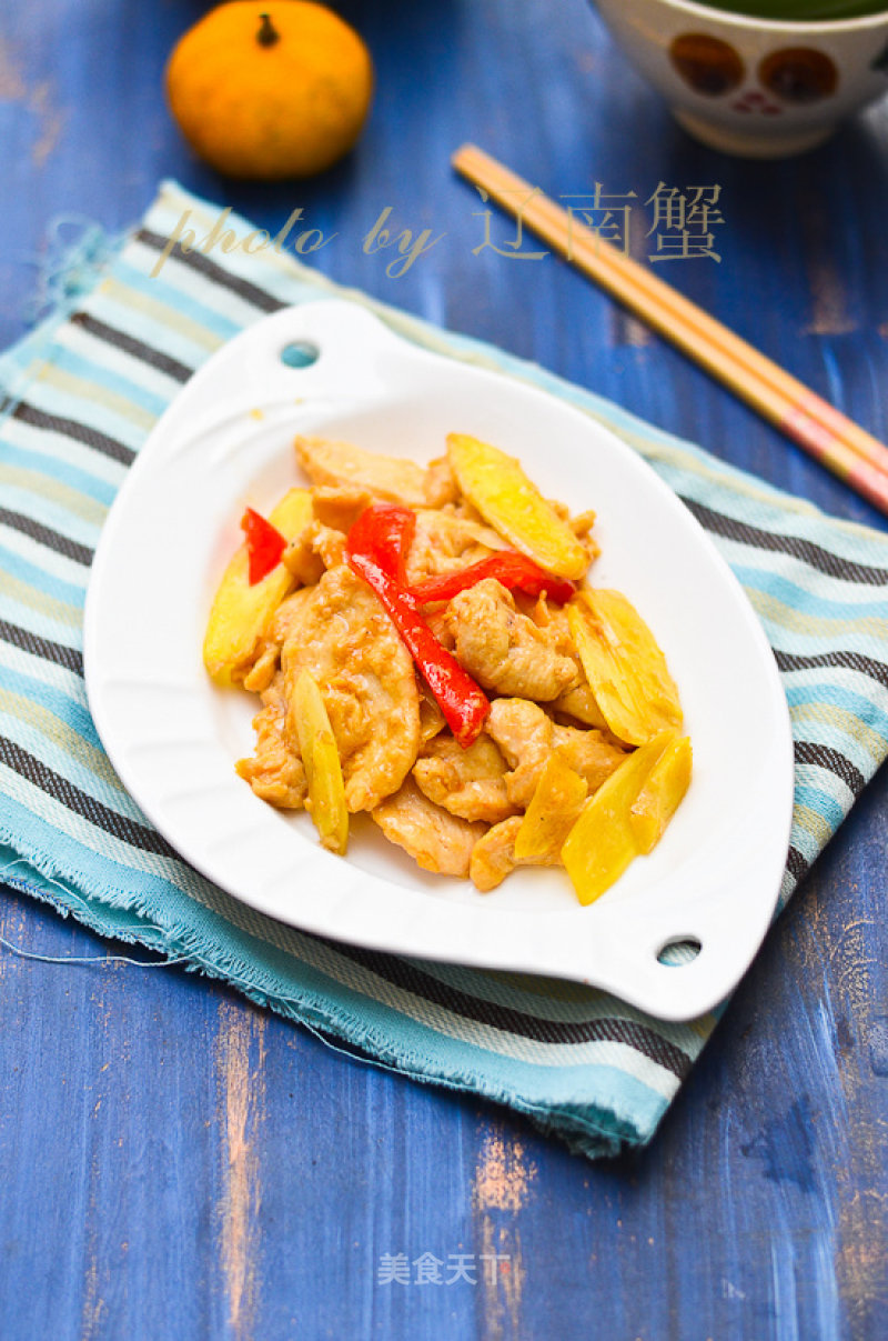 Ginger Chicken Slices recipe