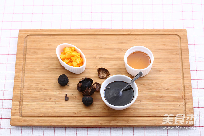 Black Garlic Mango Ice Cream recipe