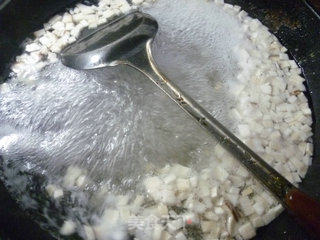 Pleurotus Eryngii with Spinach recipe