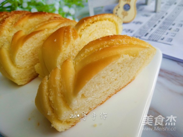 Coconut Braided Bread recipe