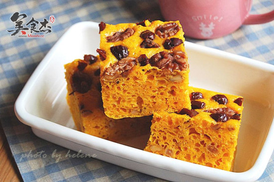 Golden Pumpkin Hair Cake recipe