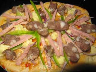 Flavored Intestine Pizza recipe