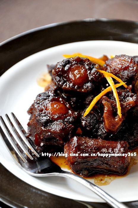 Red Wine Simmered Oxtail recipe