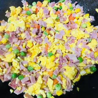 Fried Rice with Bacon and Egg recipe