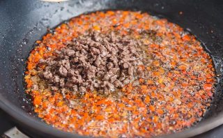 Mushroom Beef Sauce recipe