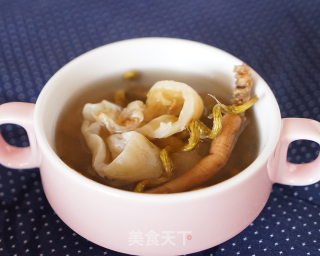 American Ginseng Dendrobium Flower Maw Soup recipe