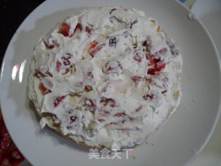 Strawberry Butter Decorating Cake recipe