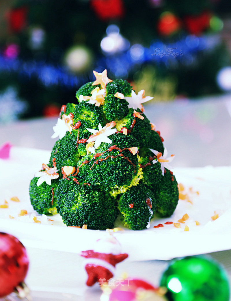 Broccoli Christmas Tree: Feeling that Little Thing recipe