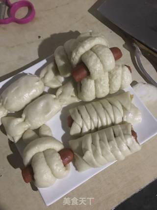 Ham Sausage Buns recipe
